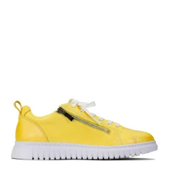 CLARENCE LOW-TOP ZIPPER SNEAKER LEATHER><noscript><img width=