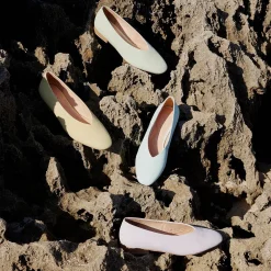 COCI LEATHER BALLERINA FLAT>EOS Footwear Discount