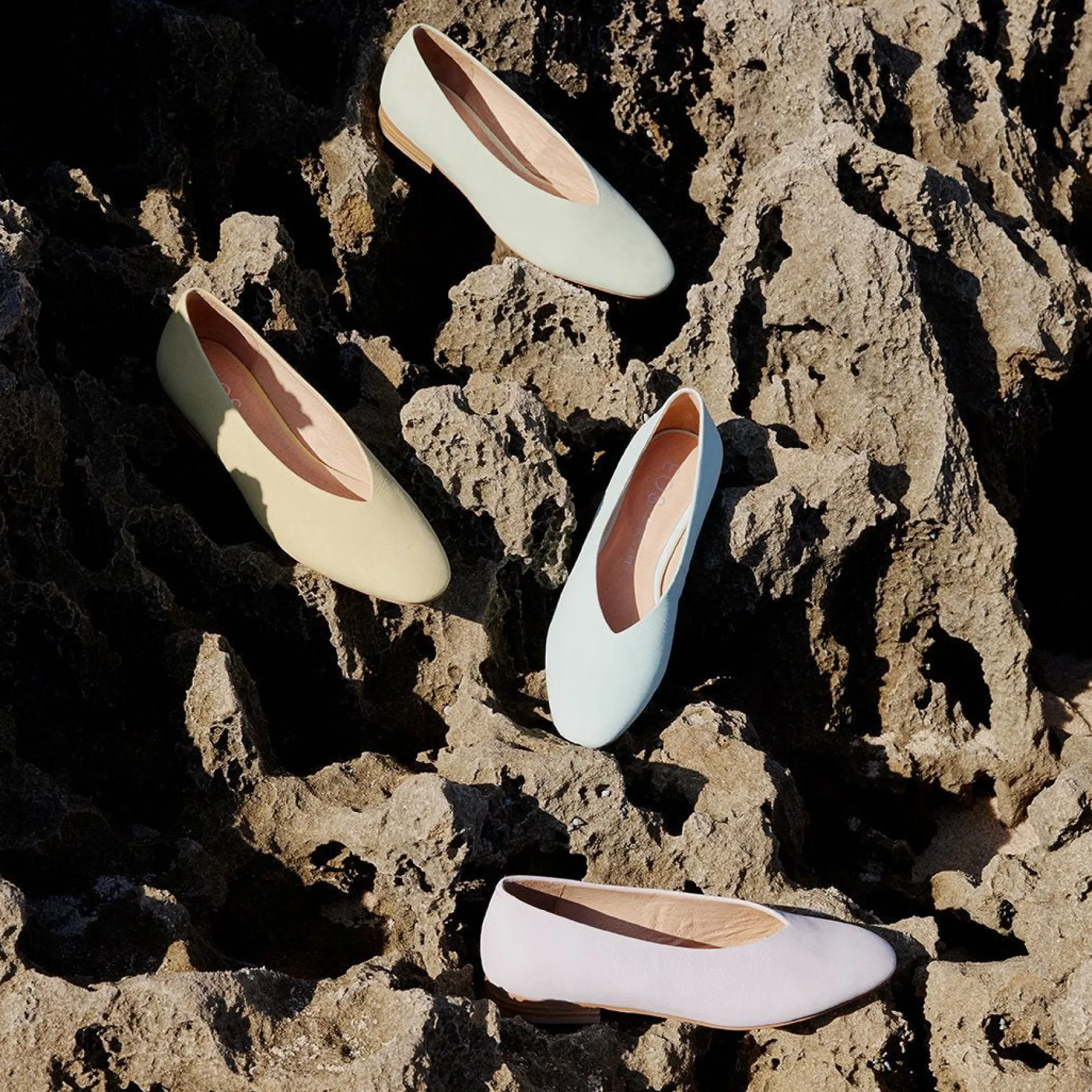 COCI LEATHER BALLERINA FLAT>EOS Footwear Discount