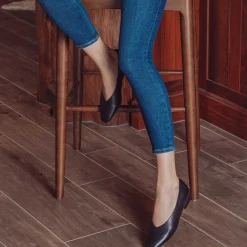 COCI LEATHER BALLERINA FLAT><noscript><img width=