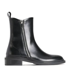 COLLETE ANKLE ZIP BOOTS LEATHER>EOS Footwear New