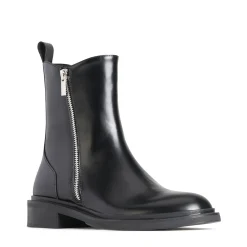 COLLETE ANKLE ZIP BOOTS LEATHER><noscript><img width=