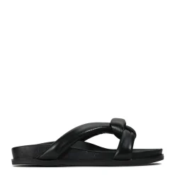 CROSSED SLIDE SANDALS><noscript><img width=