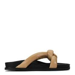 CROSSED SLIDE SANDALS><noscript><img width=
