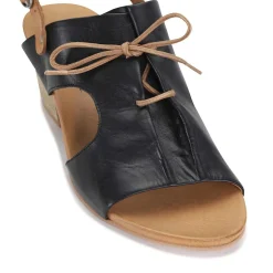 CUBIT LEATHER ARCHIVE SANDALS><noscript><img width=