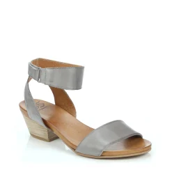 CUBO WOODEN STACK HEEL SANDALS LEATHER><noscript><img width=