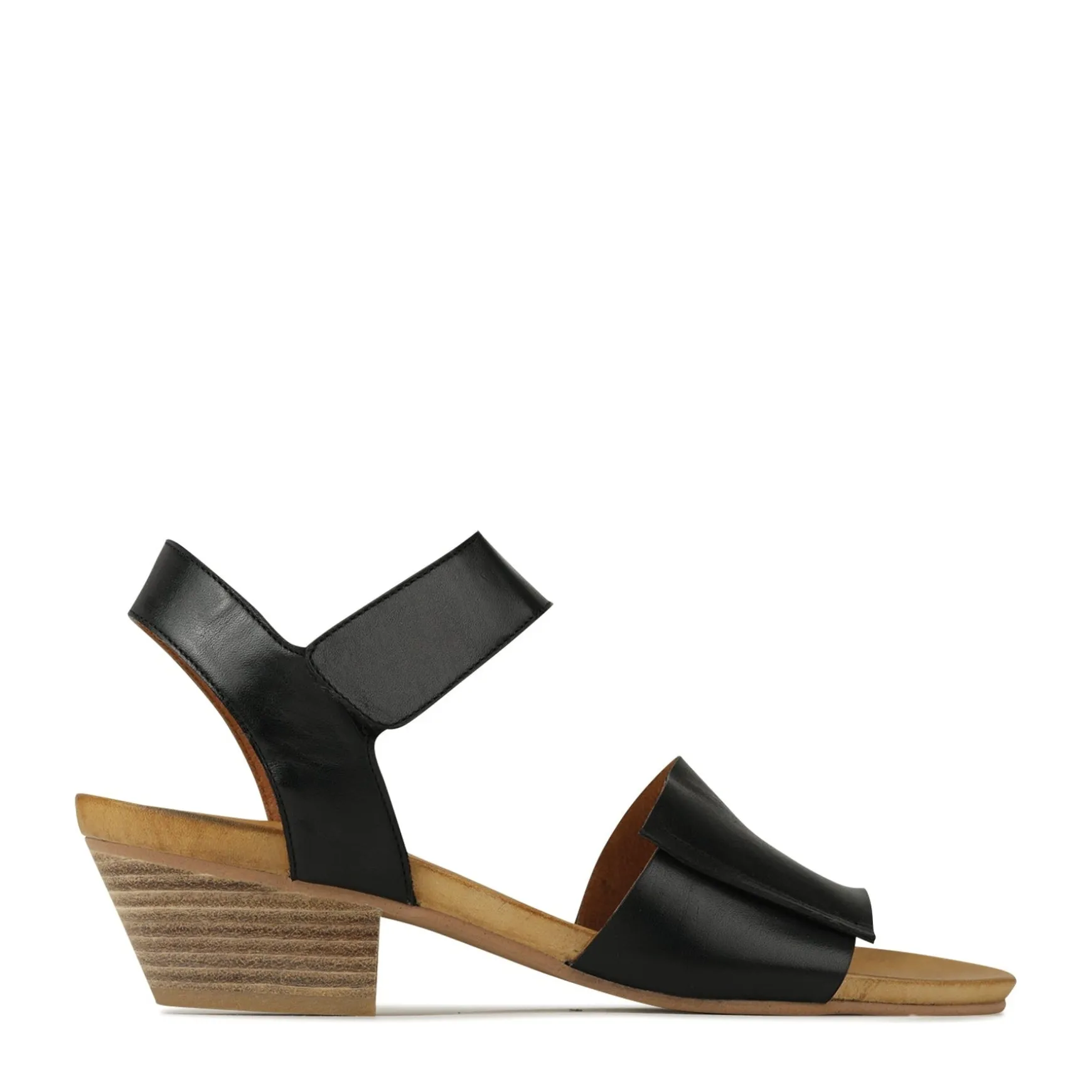 CURA ANKLE STRAP HEEL SANDALS LEATHER>EOS Footwear Sale