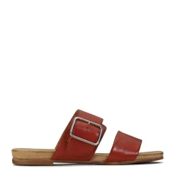 DALLAS LEATHER BUCKLE SANDAL><noscript><img width=