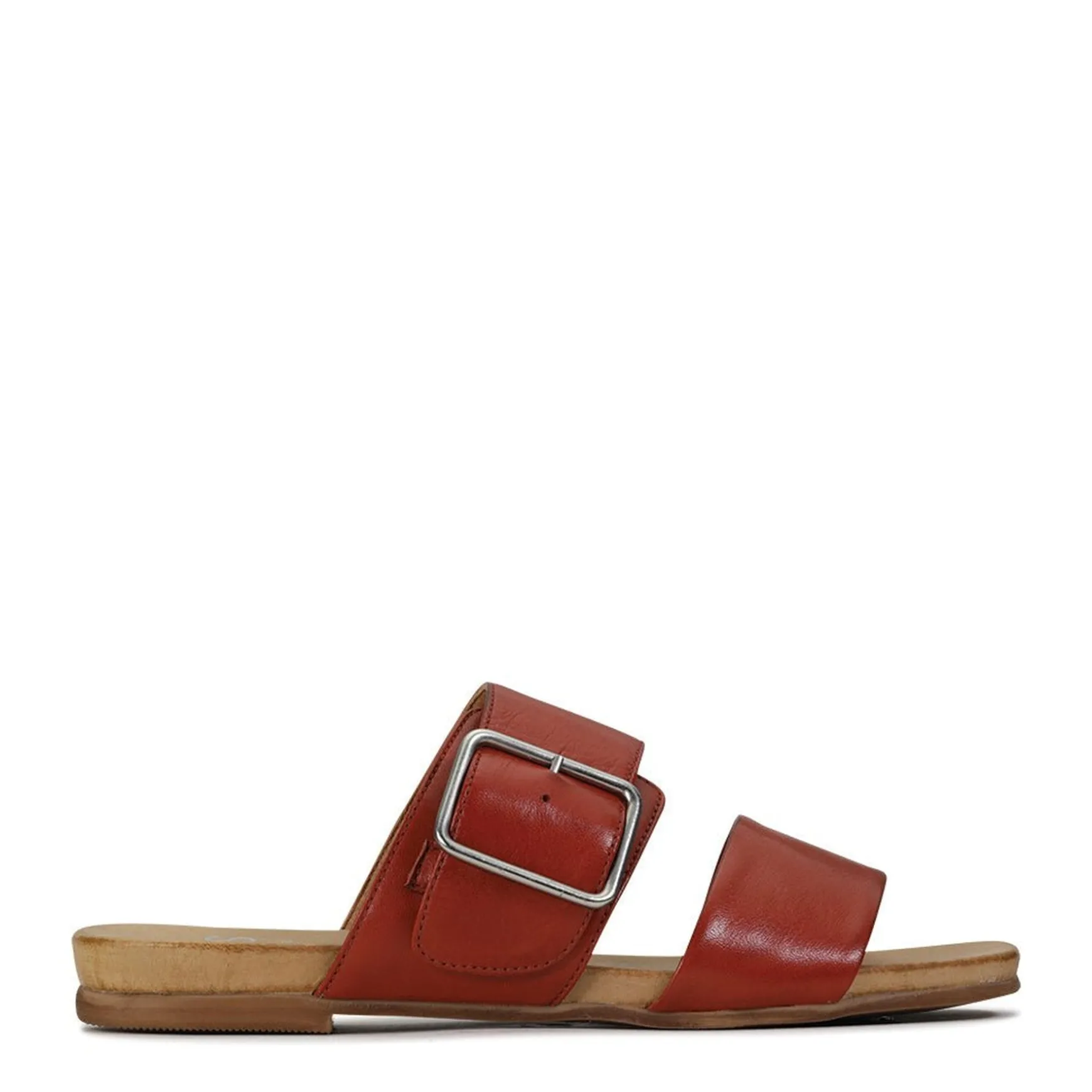 DALLAS LEATHER BUCKLE SANDAL>EOS Footwear New