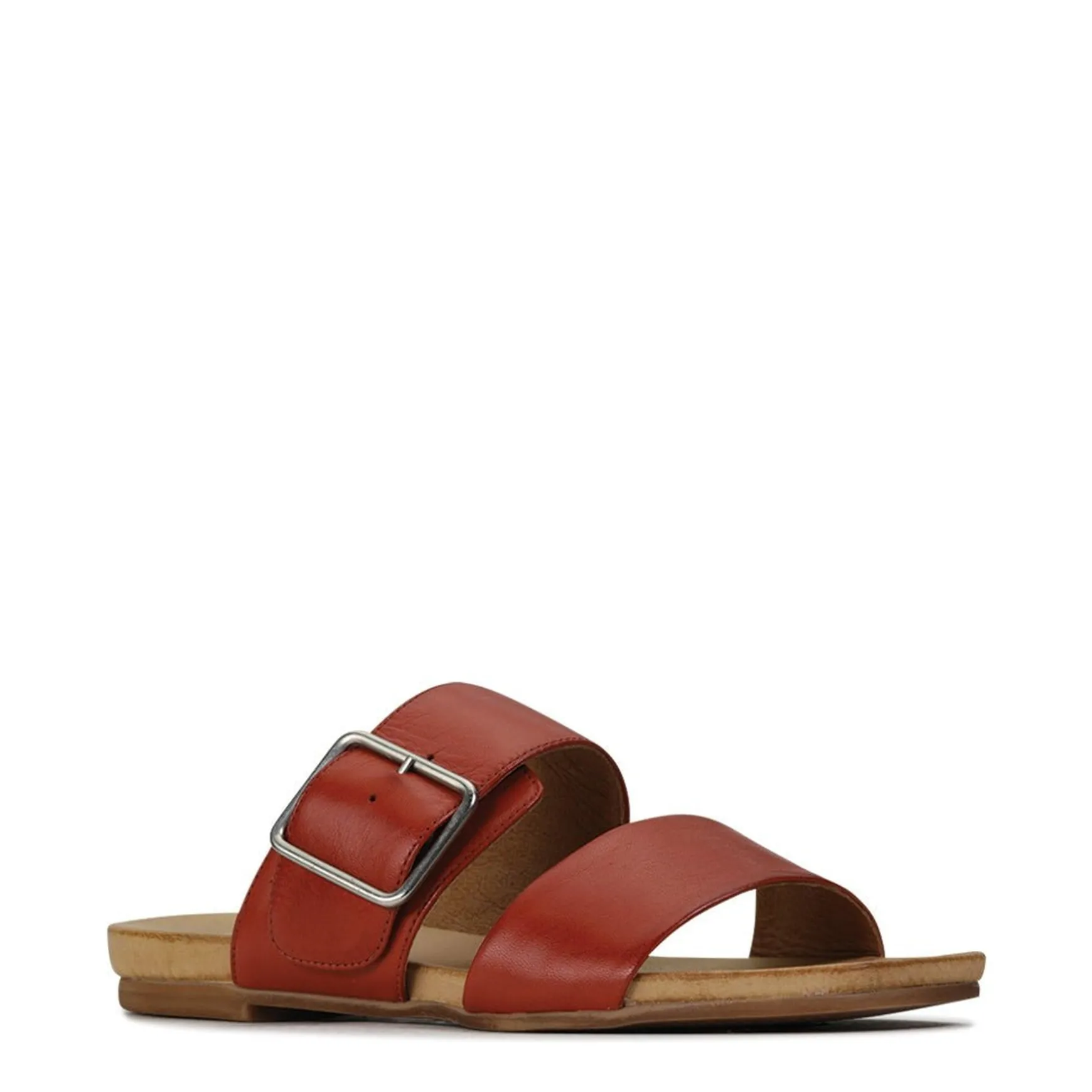 DALLAS LEATHER BUCKLE SANDAL>EOS Footwear New