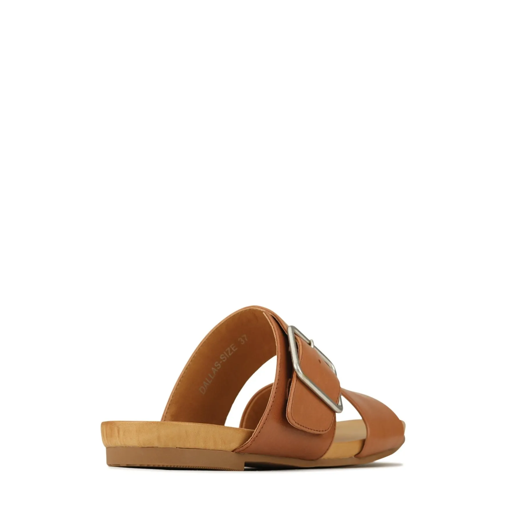 DALLAS LEATHER BUCKLE SANDAL>EOS Footwear New