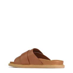 DEDE SLIDE LEATHER SANDALS><noscript><img width=