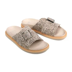 DEDE SLIDE LEATHER SANDALS><noscript><img width=