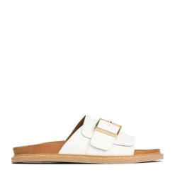 DEDE SLIDE LEATHER SANDALS><noscript><img width=