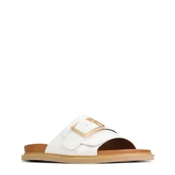 DEDE SLIDE LEATHER SANDALS><noscript><img width=