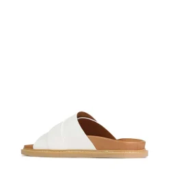 DEDE SLIDE LEATHER SANDALS><noscript><img width=