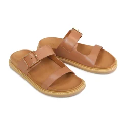 DEDRA LEATHER SANDALS><noscript><img width=