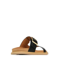 DEDRA LEATHER SANDALS><noscript><img width=