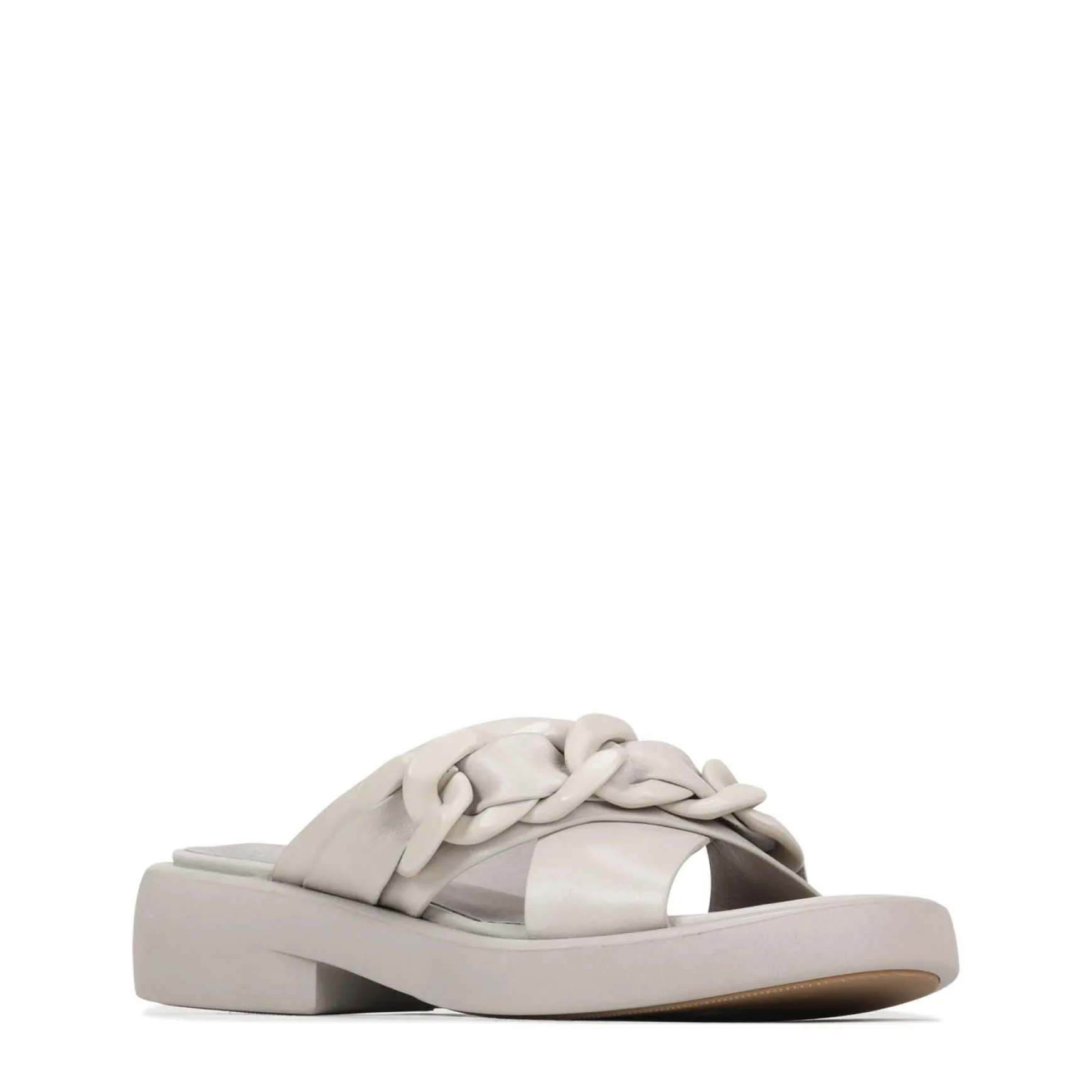 ELEASE LEATHER SLIDE HEEL SANDALS>EOS Footwear Hot