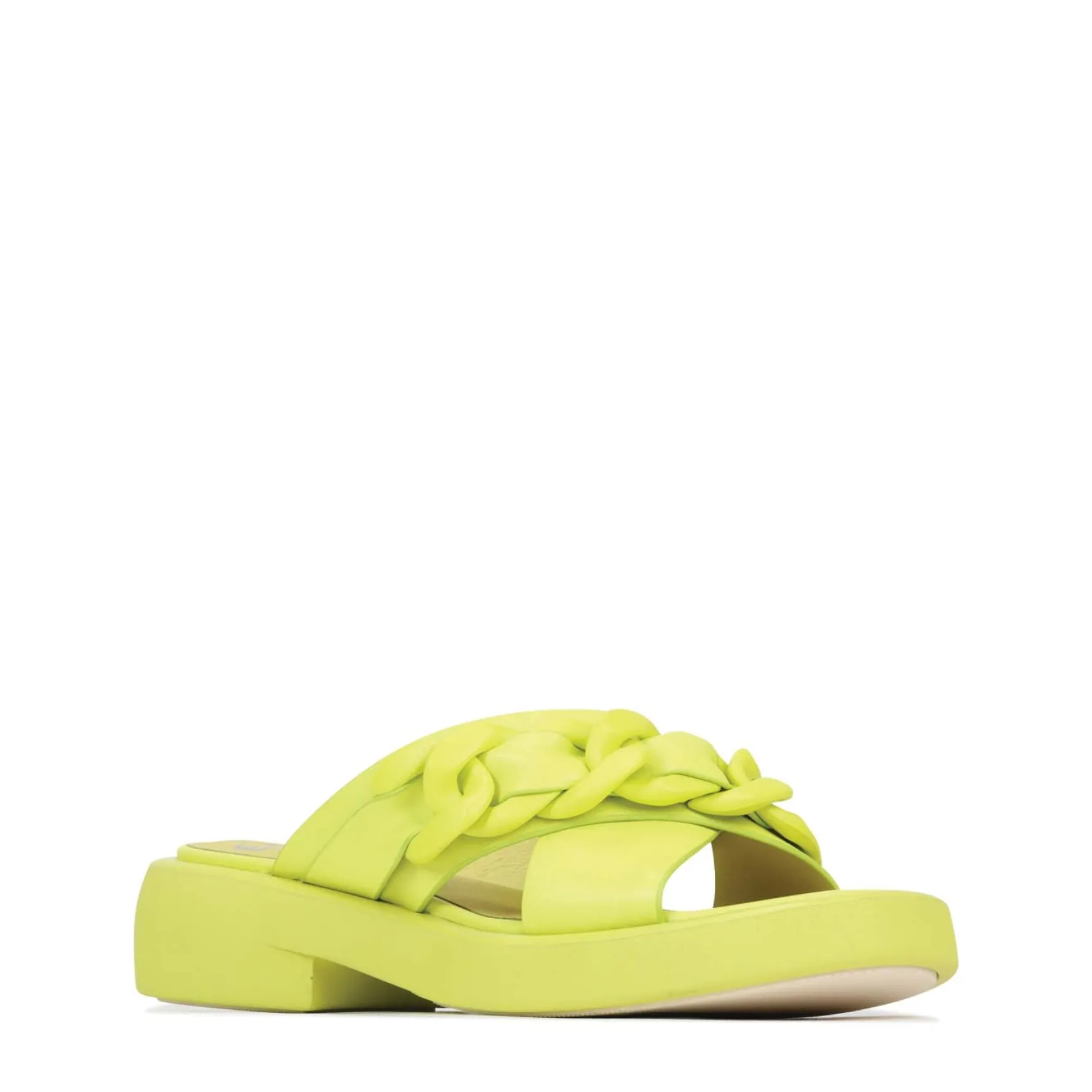 ELEASE LEATHER SLIDE HEEL SANDALS>EOS Footwear Hot