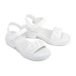 ELEESHA LEATHER SANDALS><noscript><img width=