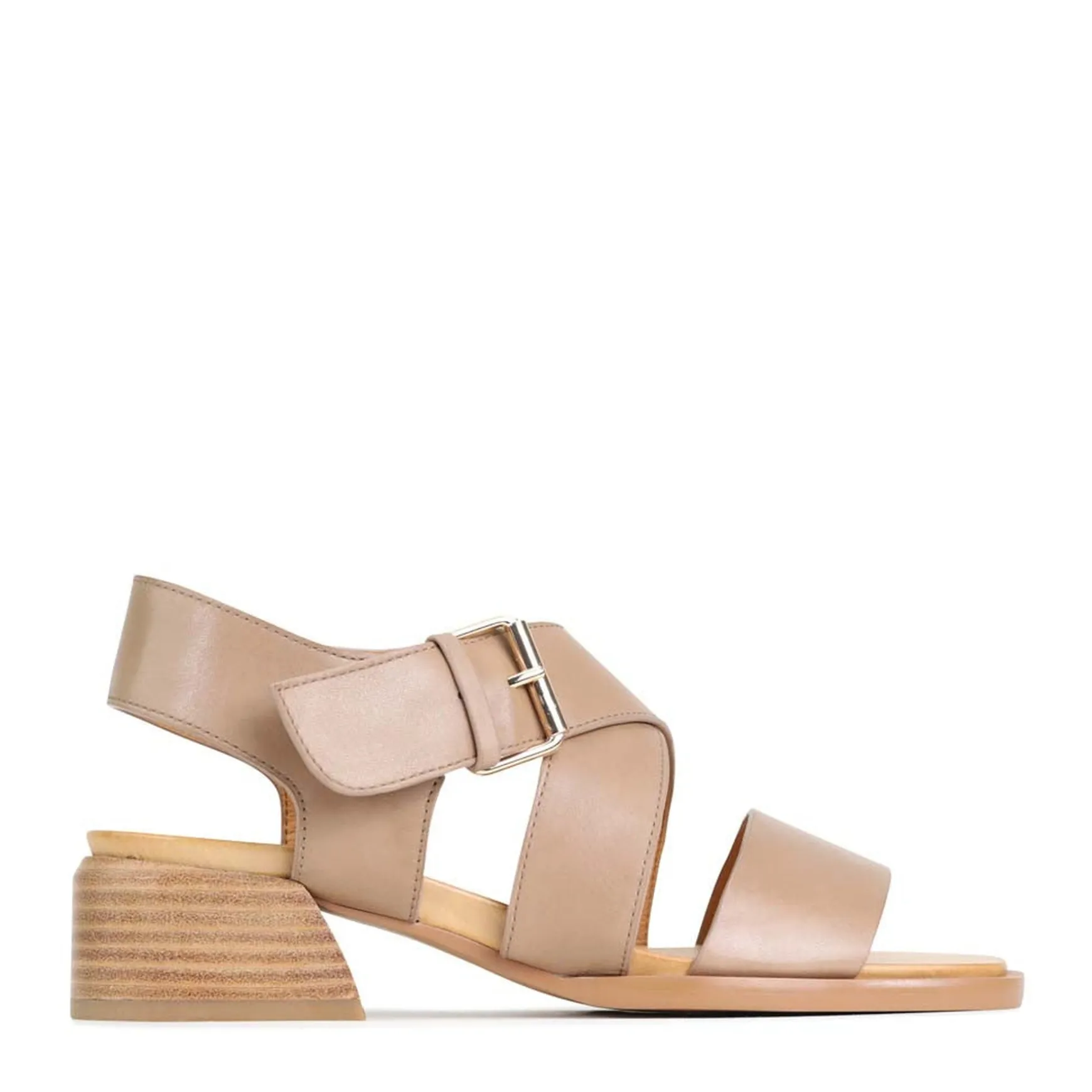 ELLI ANKLE STRAP SANDALS LEATHER>EOS Footwear Cheap