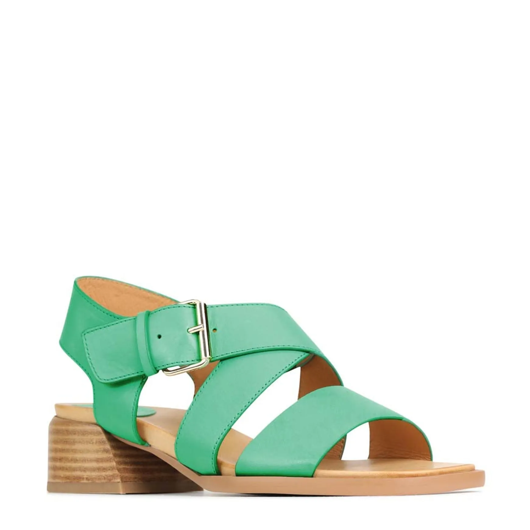 ELLI ANKLE STRAP SANDALS LEATHER>EOS Footwear Cheap