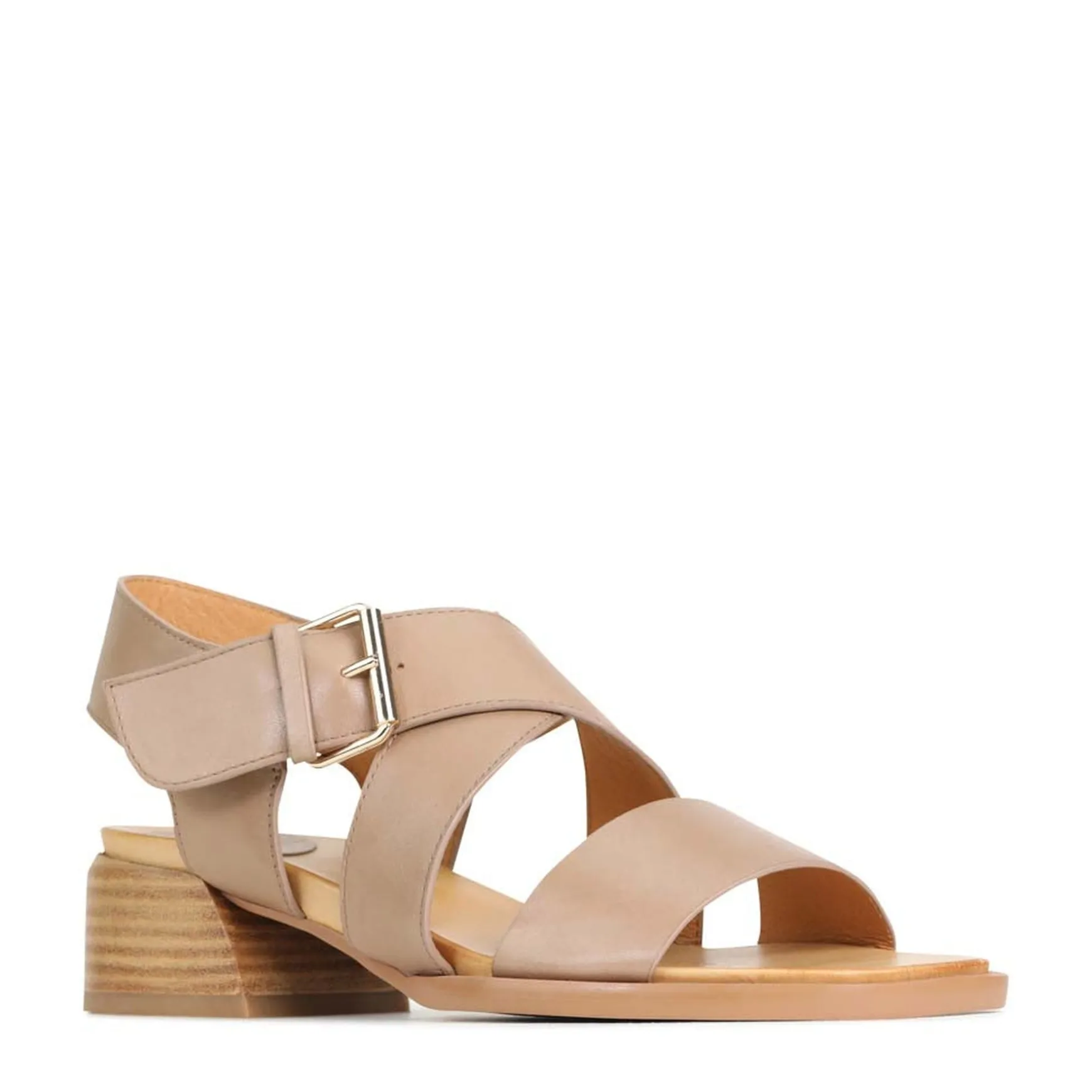 ELLI ANKLE STRAP SANDALS LEATHER>EOS Footwear Cheap