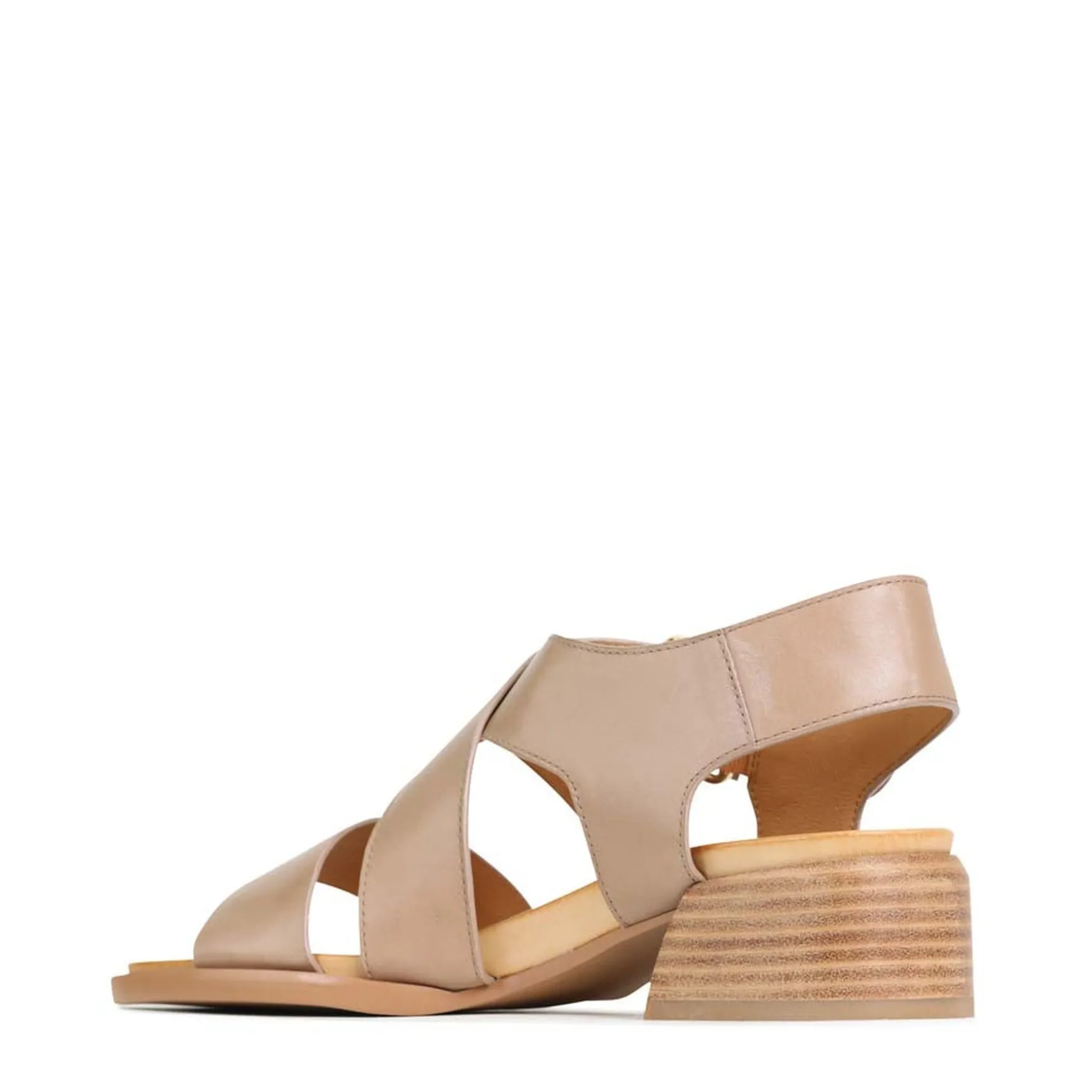 ELLI ANKLE STRAP SANDALS LEATHER>EOS Footwear Cheap