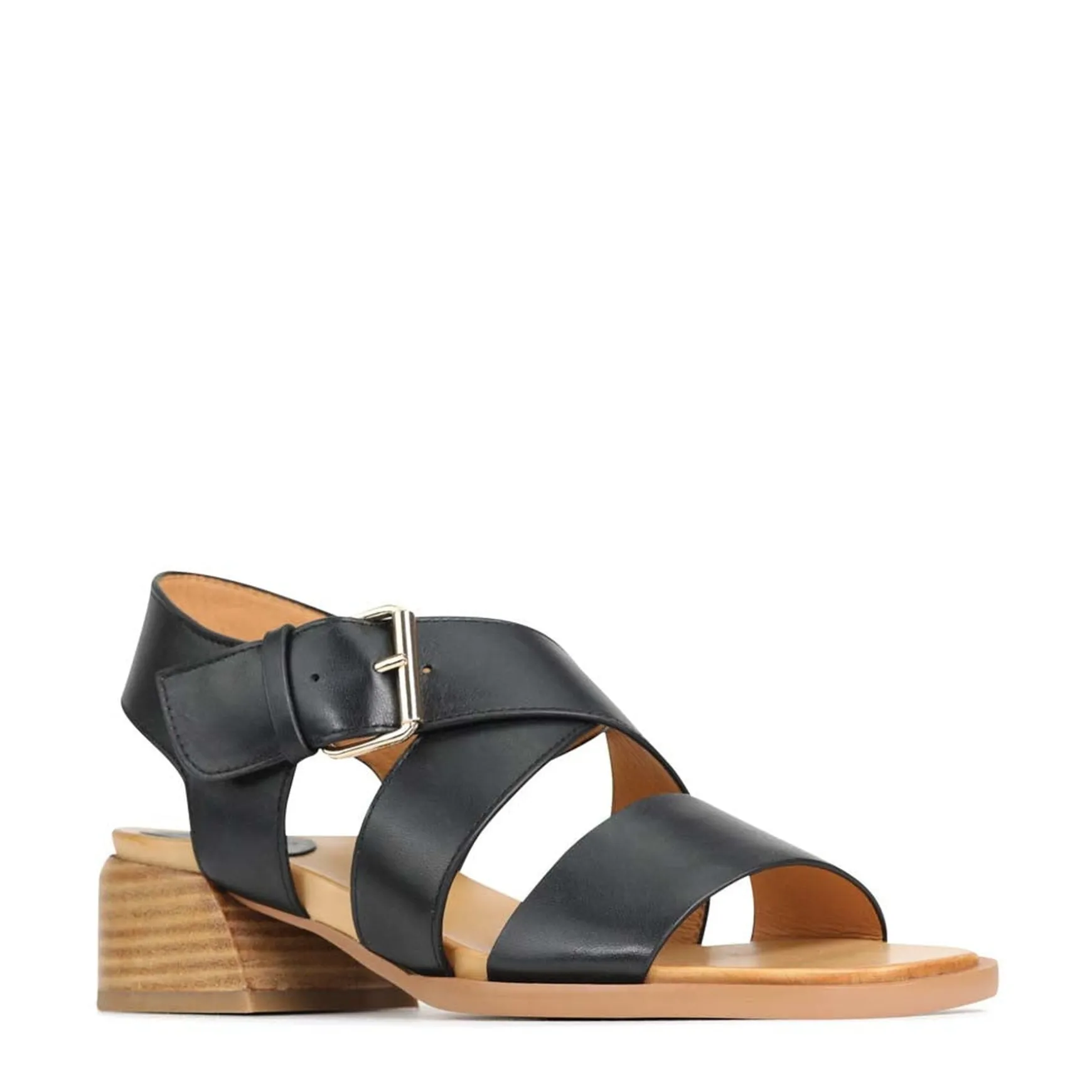 ELLI ANKLE STRAP SANDALS LEATHER>EOS Footwear Cheap