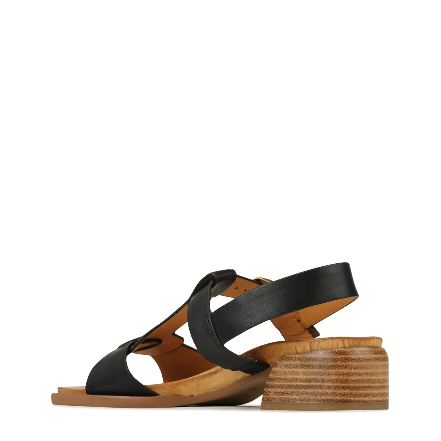 ELLIA SLING-BACK HEEL SANDALS LEATHER>EOS Footwear Online