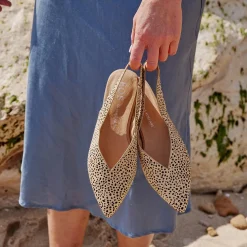 EMIRA ARCHIVE SLING BACK FLATS>EOS Footwear Online