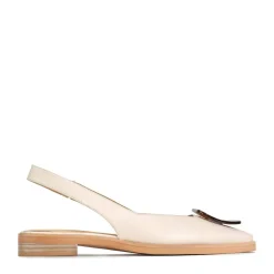 ESSY SLING-BACK FLATS LEATHER>EOS Footwear Store