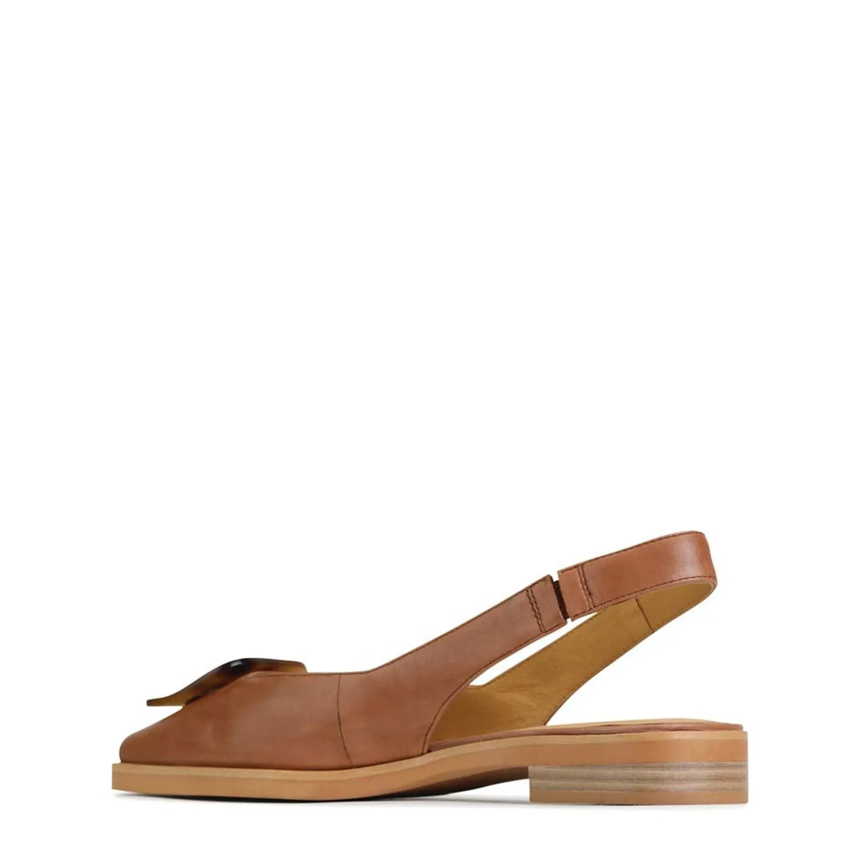 ESSY SLING-BACK FLATS LEATHER>EOS Footwear Store
