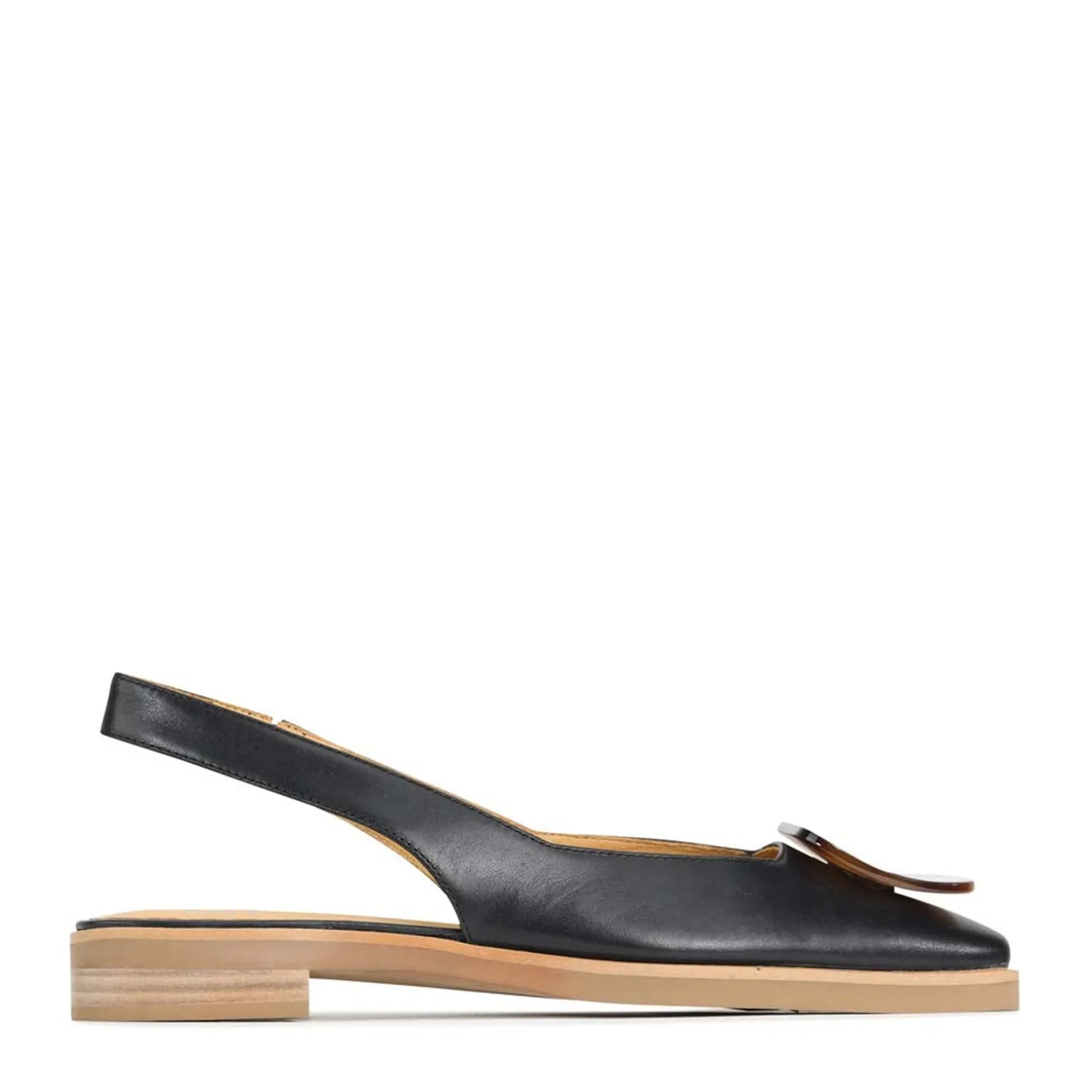 ESSY SLING-BACK FLATS LEATHER>EOS Footwear Store