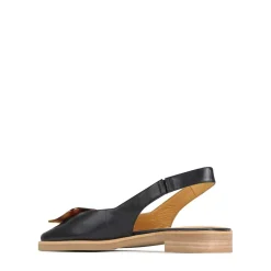 ESSY SLING-BACK FLATS LEATHER><noscript><img width=