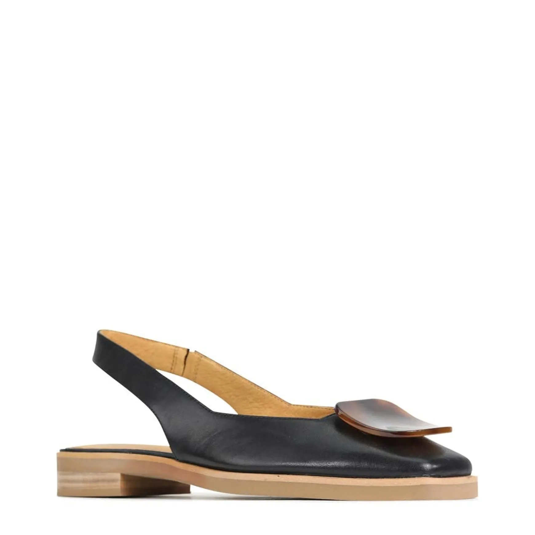 ESSY SLING-BACK FLATS LEATHER>EOS Footwear Store