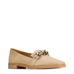 ESTELLE LOW HEEL LOAFERS LEATHER><noscript><img width=