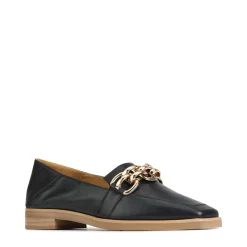 ESTELLE LOW HEEL LOAFERS LEATHER><noscript><img width=