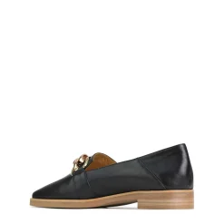 ESTELLE LOW HEEL LOAFERS LEATHER><noscript><img width=