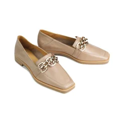 ESTELLE LOW HEEL LOAFERS LEATHER><noscript><img width=