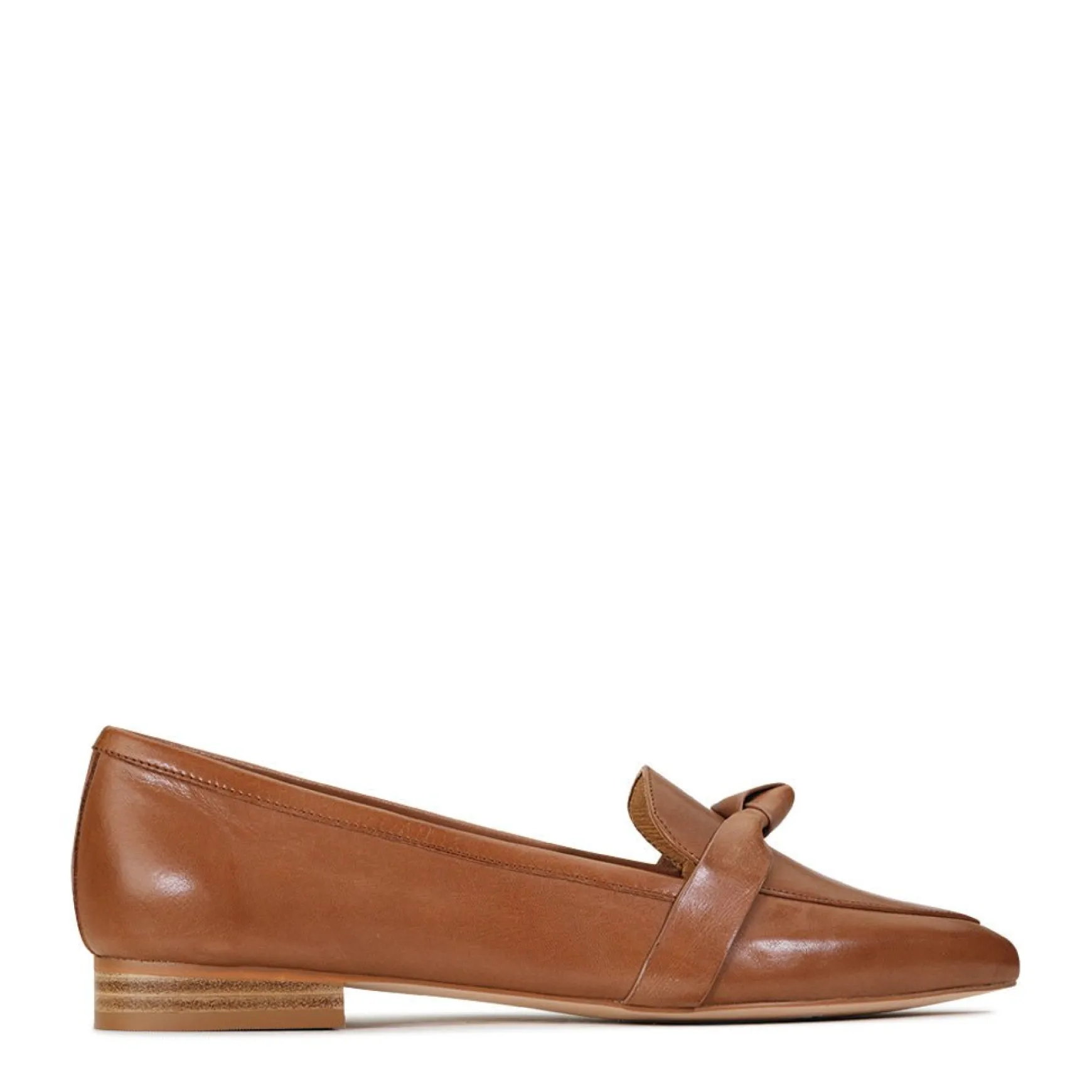 EVERLEE LEATHER POINTED LOAFERS>EOS Footwear Online