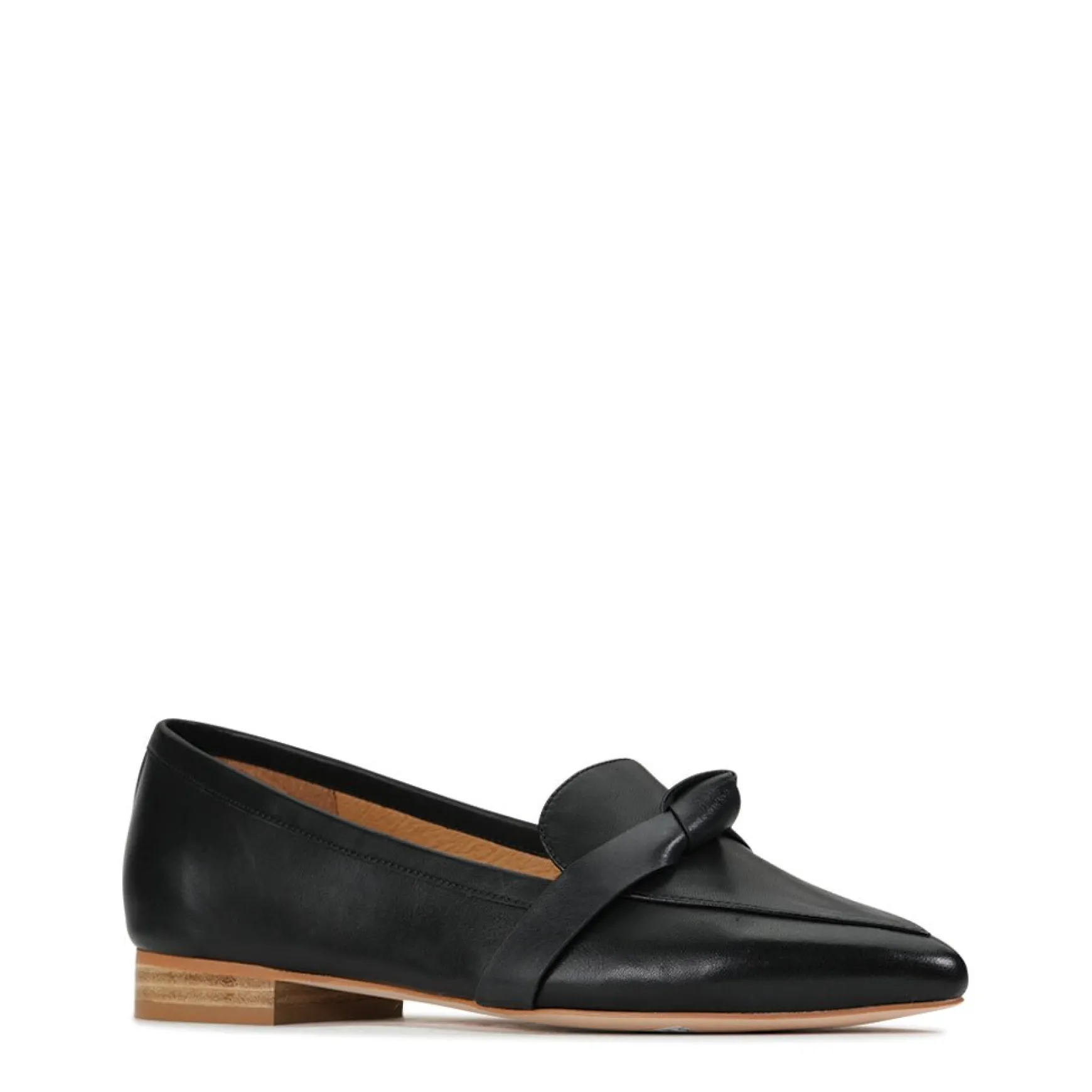 EVERLEE LEATHER POINTED LOAFERS>EOS Footwear Online