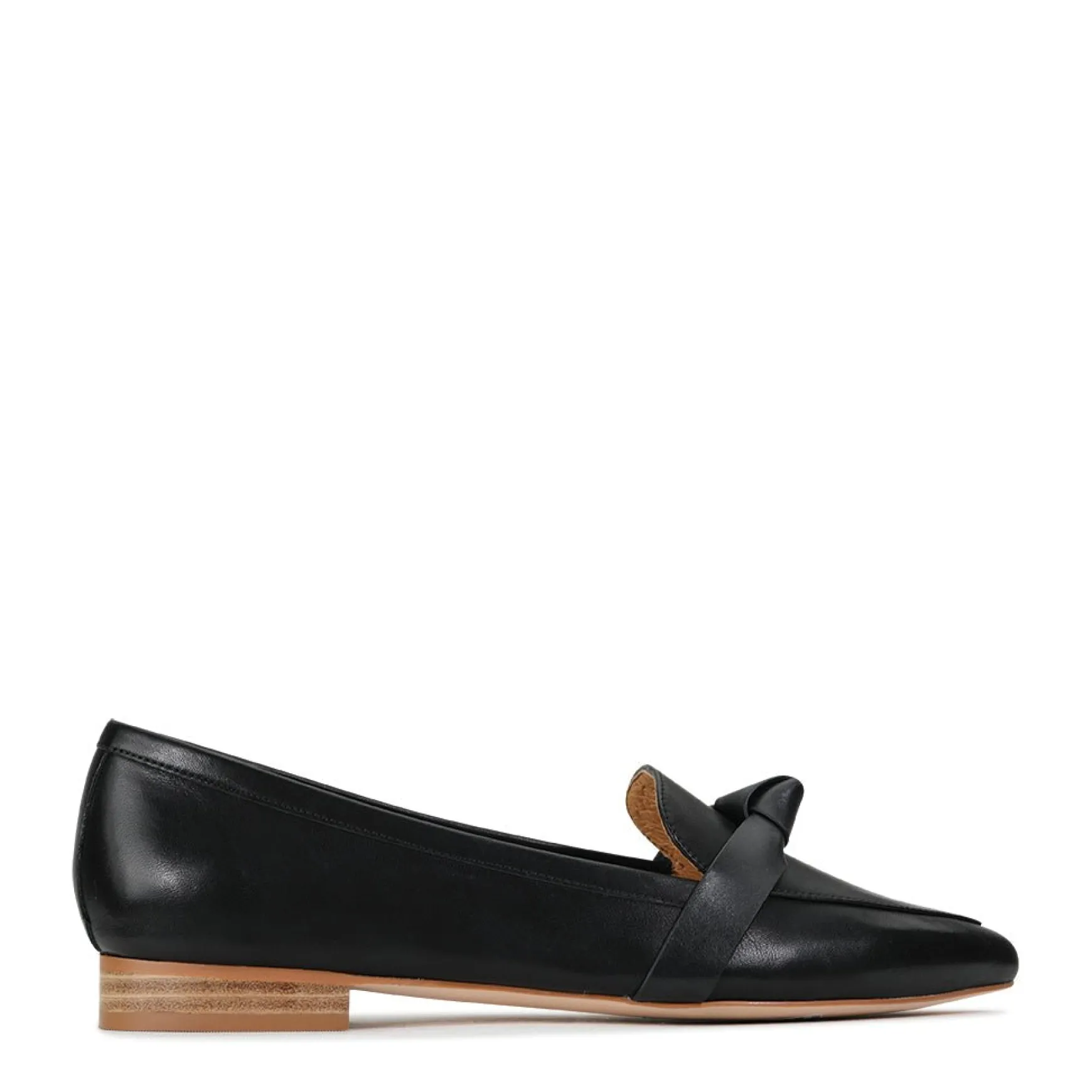 EVERLEE LEATHER POINTED LOAFERS>EOS Footwear Online