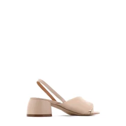 FIORELLO LEATHER HEEL SANDALS><noscript><img width=