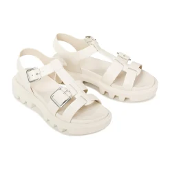 FLIC LEATHER SANDALS><noscript><img width=