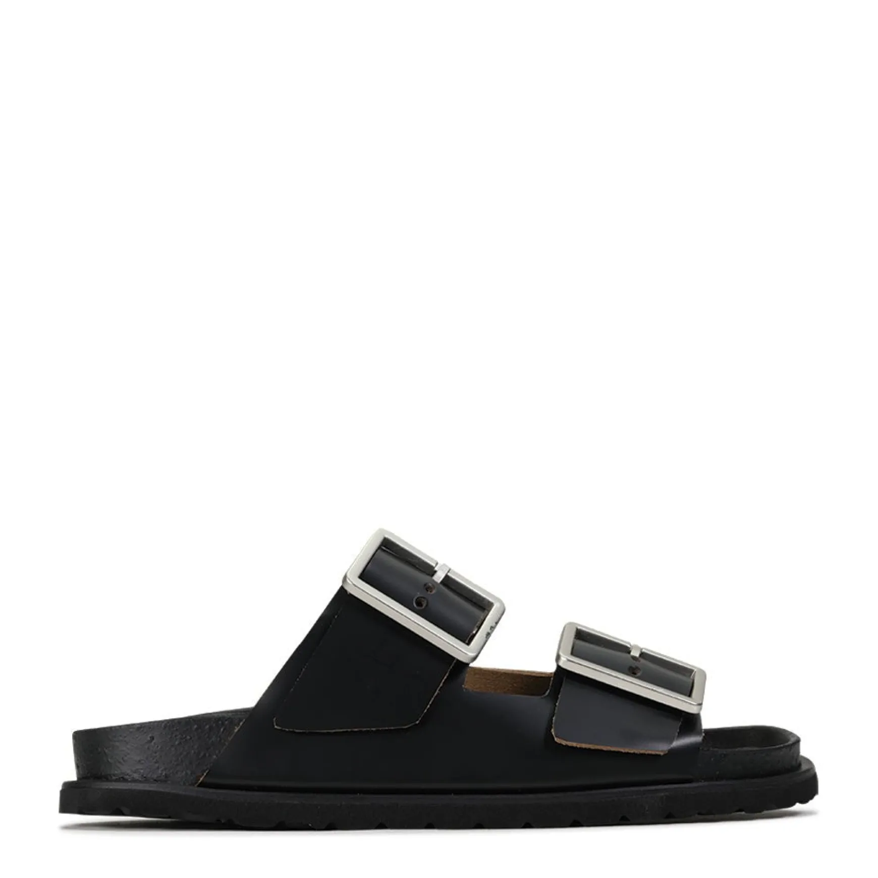 FLOREN LEATHER SLIDE SANDALS>EOS Footwear Clearance