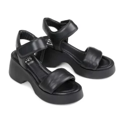 FLORINA LEATHER CHUNKY WEDGE SANDALS>EOS Footwear New
