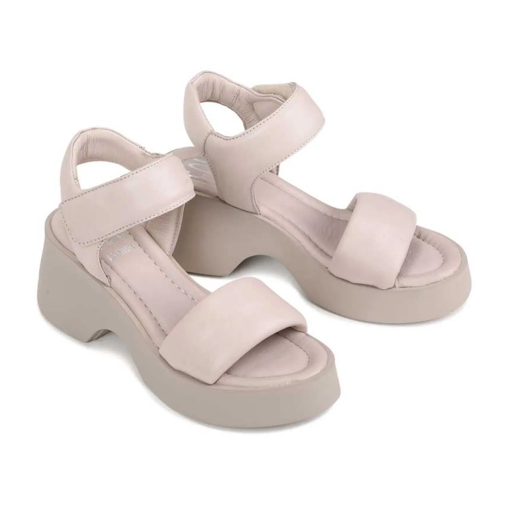 FLORINA LEATHER CHUNKY WEDGE SANDALS>EOS Footwear New