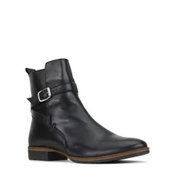 GABBI BUCKLE ANKLE BOOTS LEATHER><noscript><img width=